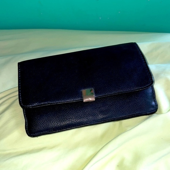 Forever 21 Black Clutch - Picture 1 of 6